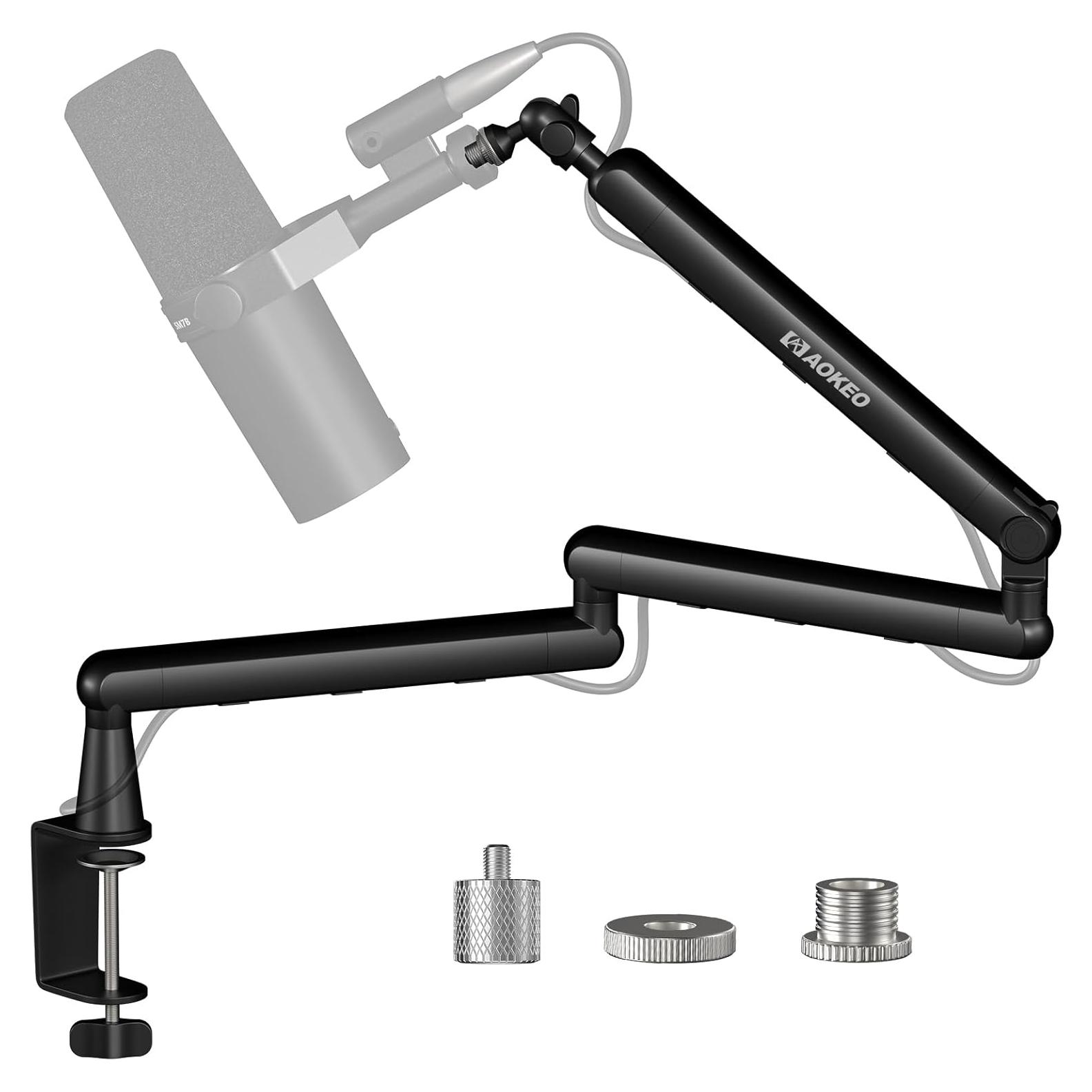 Brazo de Micrófono Aokeo AK-55i Ajustable para Escritorio