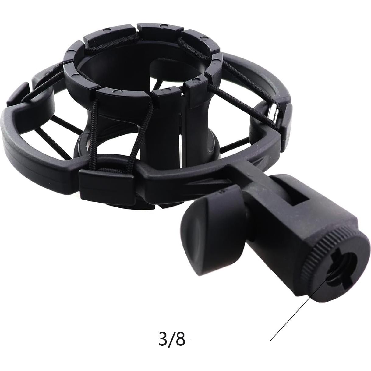 Soporte de micrófono ABS universal 42-46mm a prueba de golpes