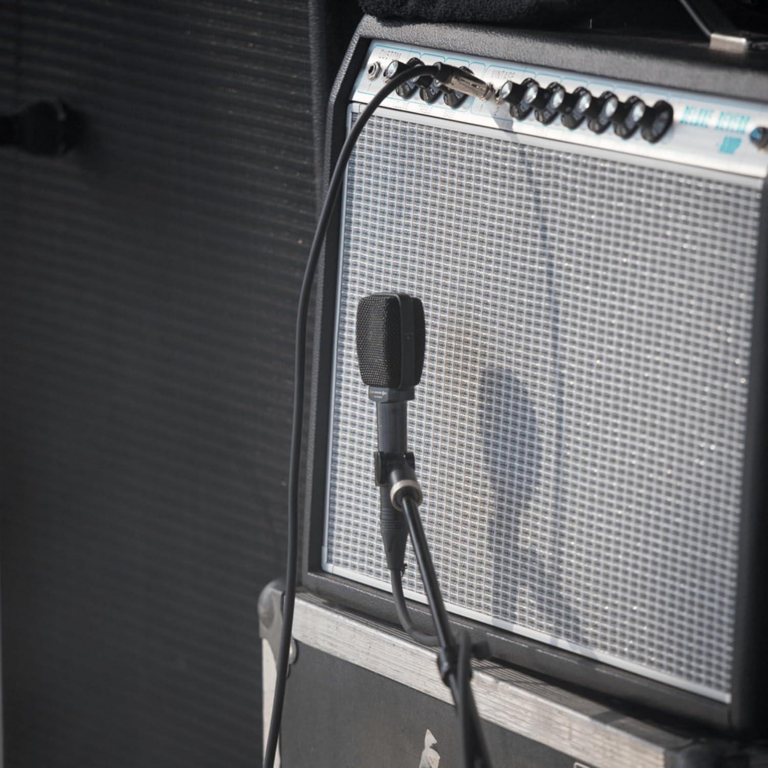 Micrófono Dinámico Supercardioide Sennheiser e 609 Plata con Soporte y Cable XLR