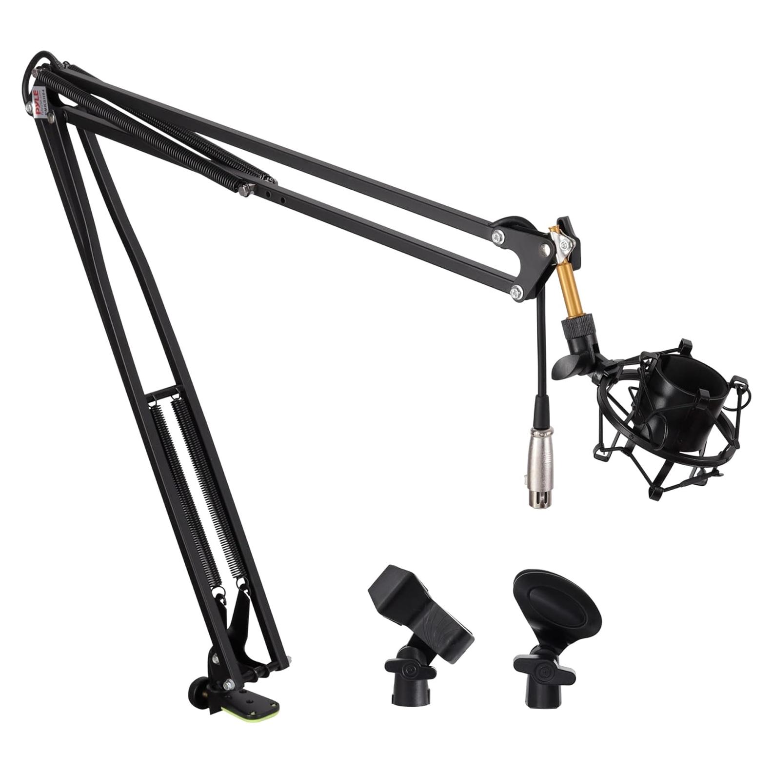 Soporte de Micrófono Pyle Pro PMKSH04 con Brazo de Tijera 1.19m