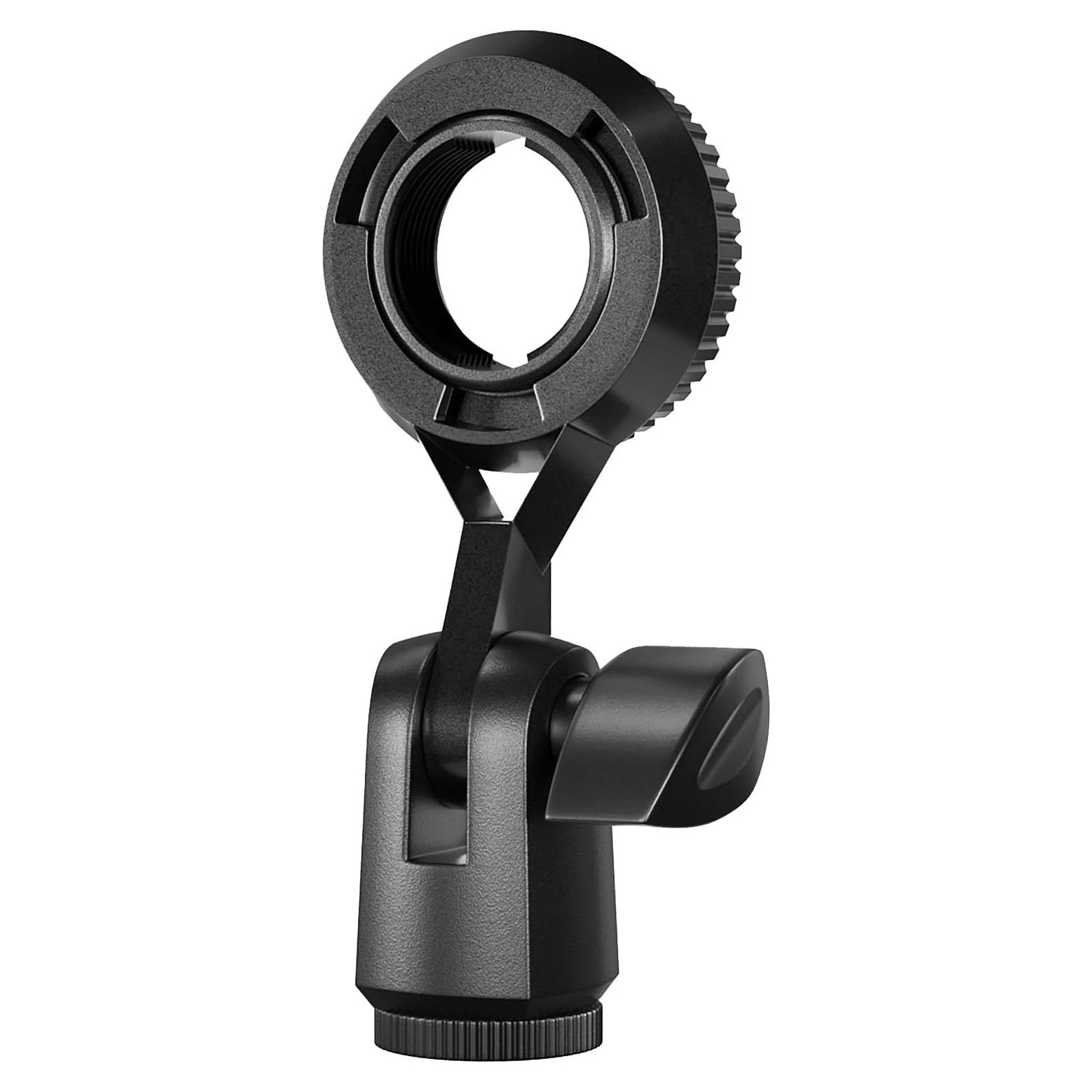 Soporte de Micrófono de Condensador Negro 95mm M16/3/8