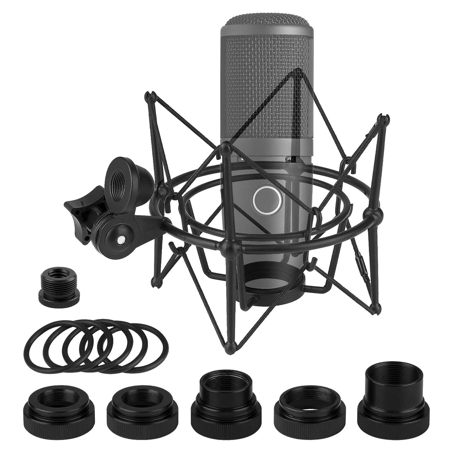 Soporte de Micrófono Geekria Antivibración para AKG P120 P220 P820