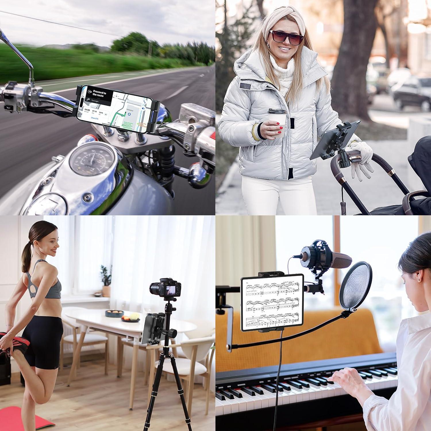 Soporte para Tableta KDD Ajustable 360° para Bicicleta