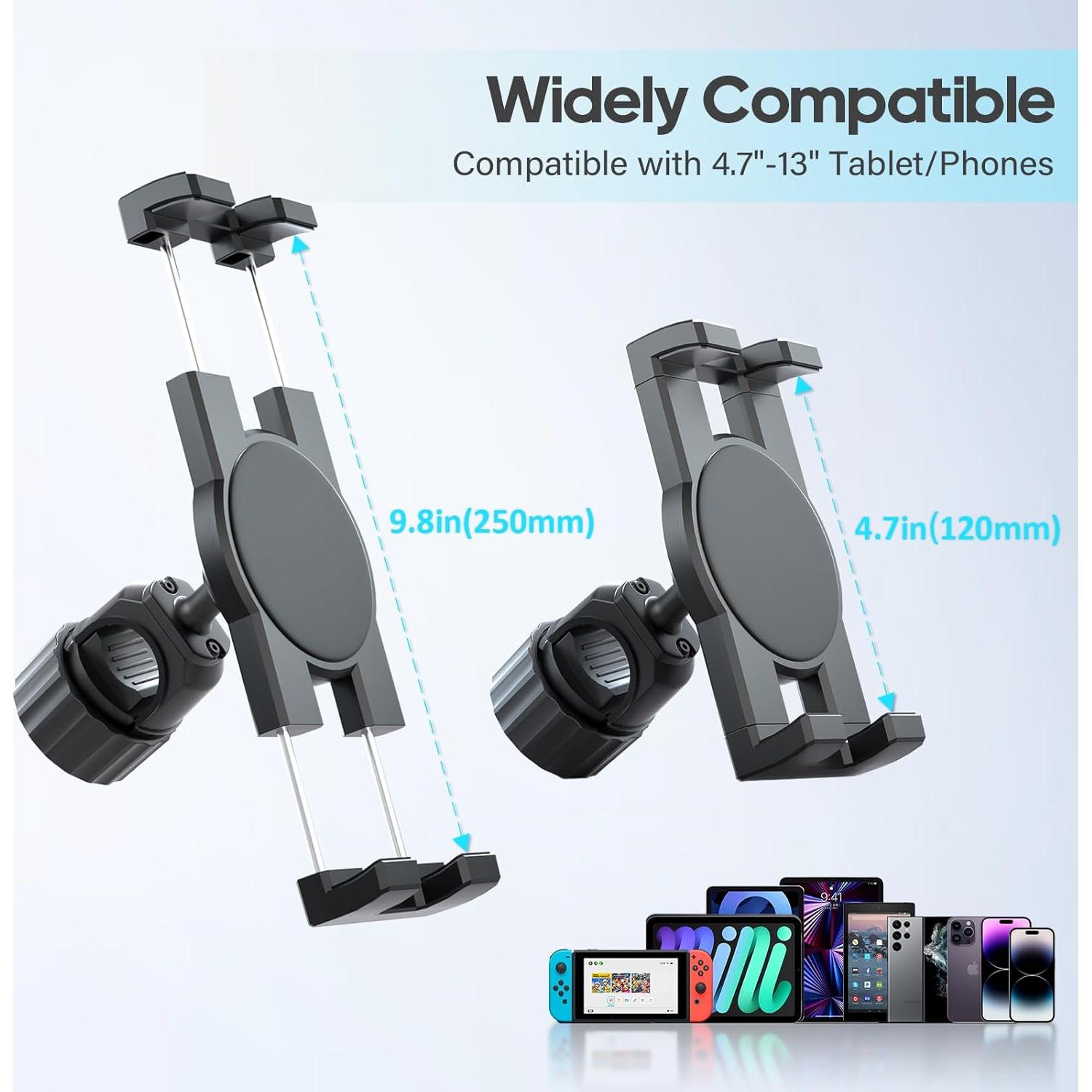 Soporte para Tableta KDD Ajustable 360° para Bicicleta