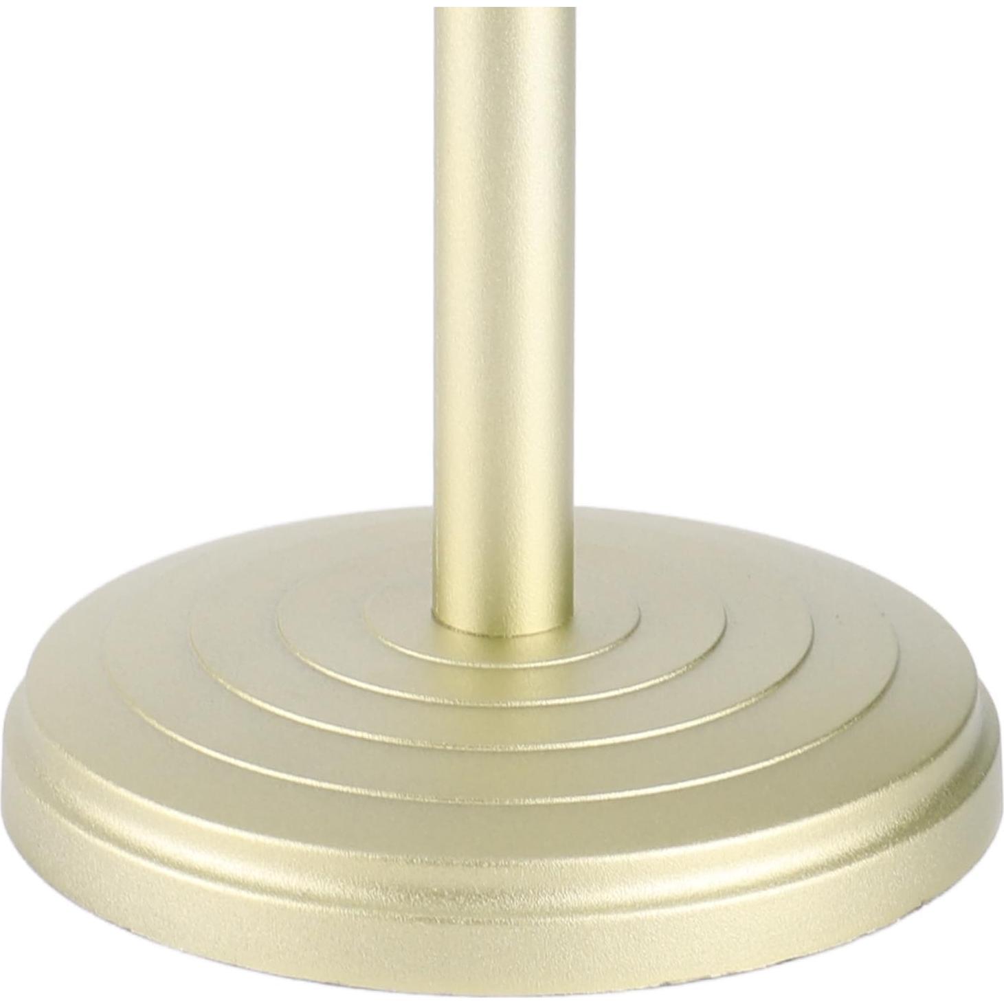 Modelo de Micrófono Vintage con Soporte Ajustable Dorado