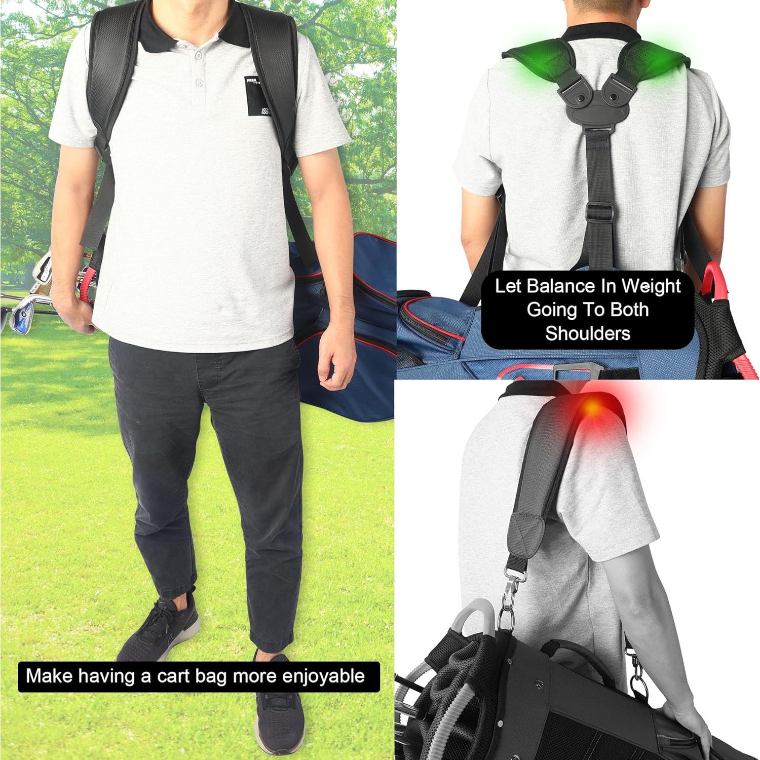 Correa de Bolsa de Golf KYTAI Ajustable con Acolchado Suave