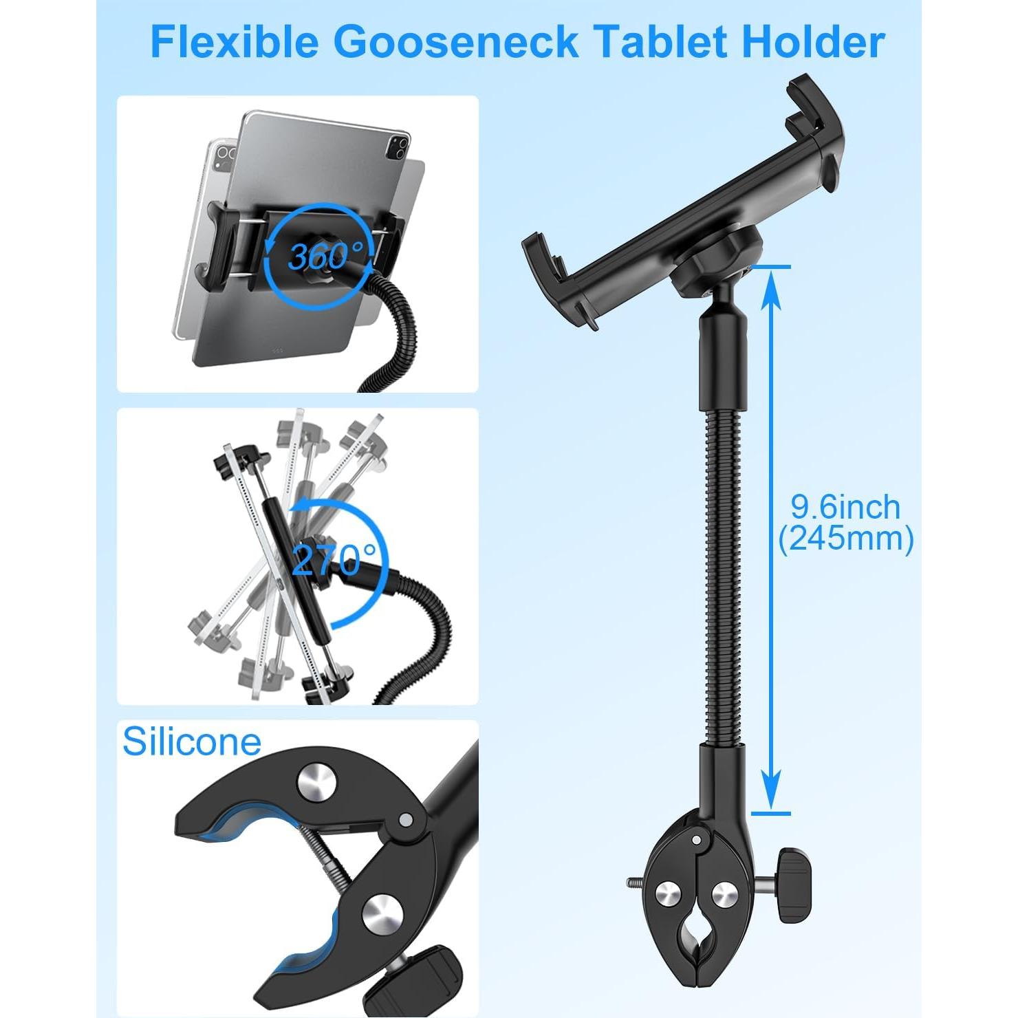 Soporte para Tableta de Bicicleta Estática Kolasels GN360, Ajustable