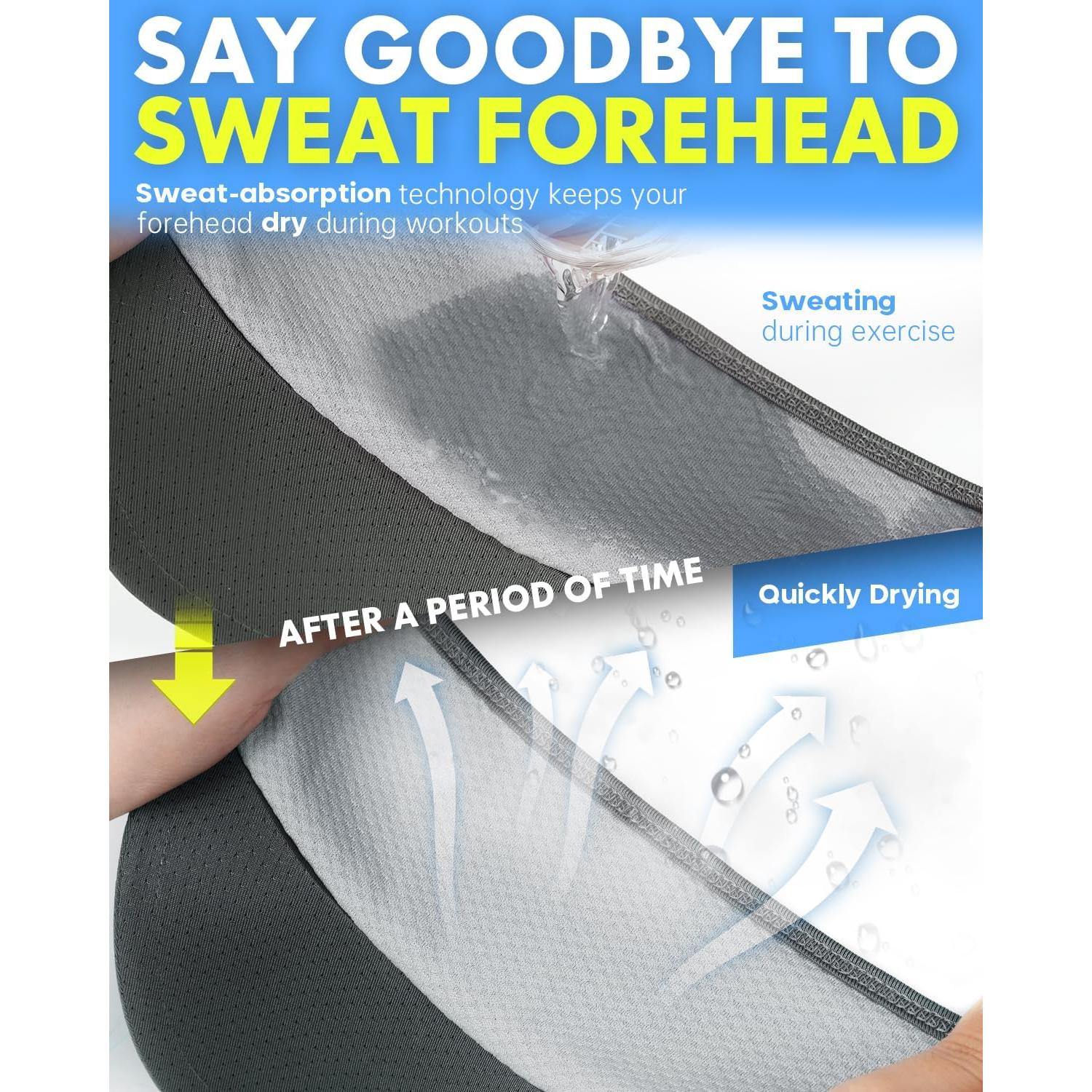 Visera Deportiva BEACE Rosa Brillante Ligera y Absorbente