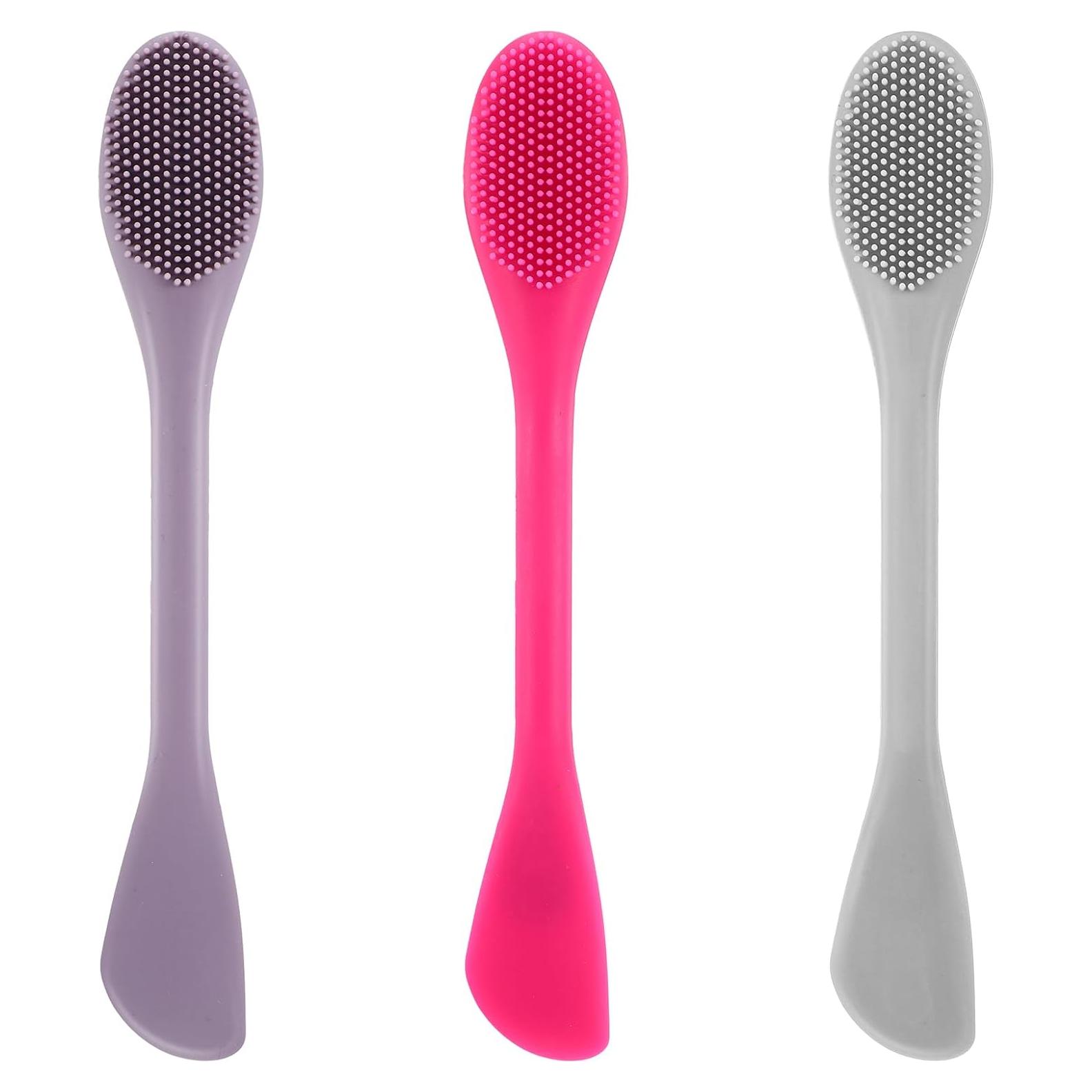Brochas de Silicona para Mascarilla Facial TIESOME 3 Pcs