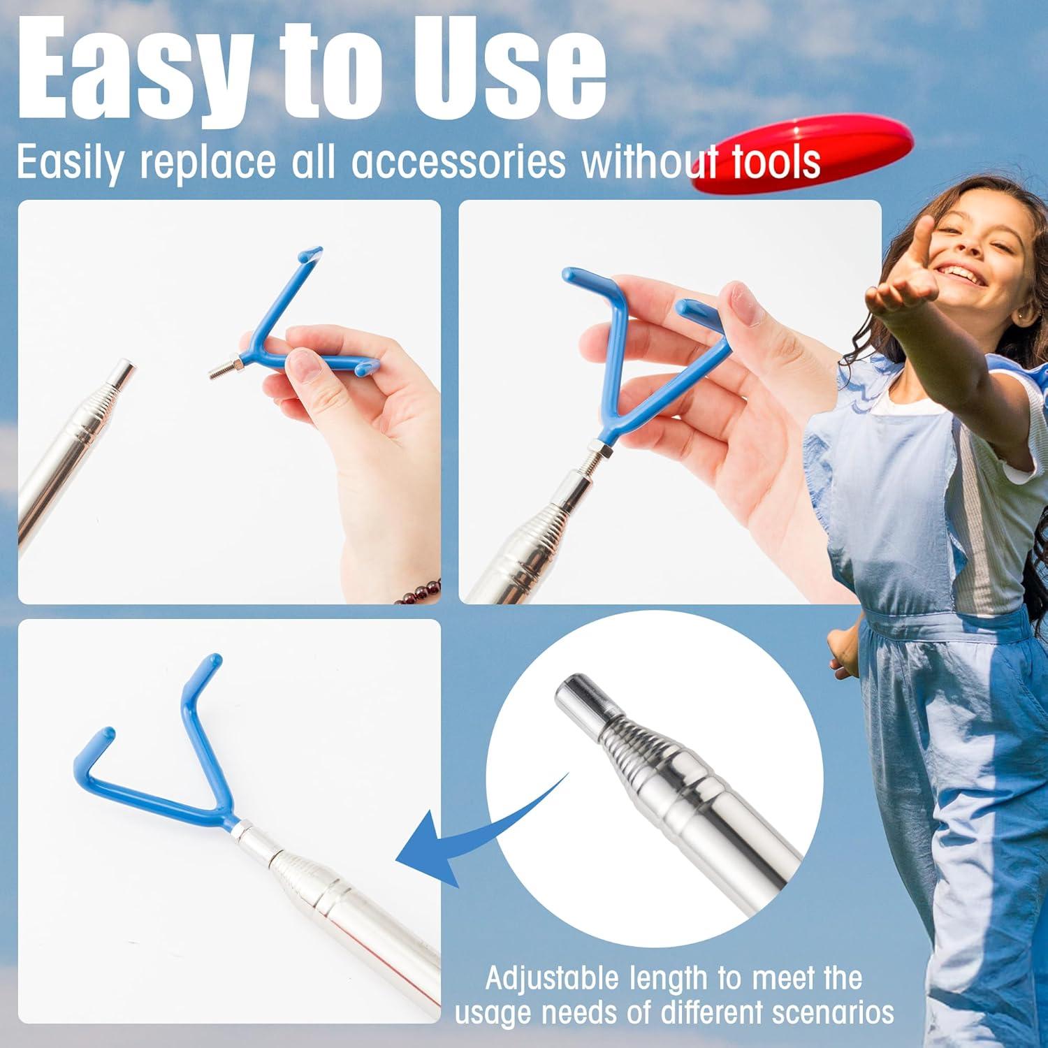 Polo de Recuperación de Disc Golf ARefugen 3 Metros Extensible