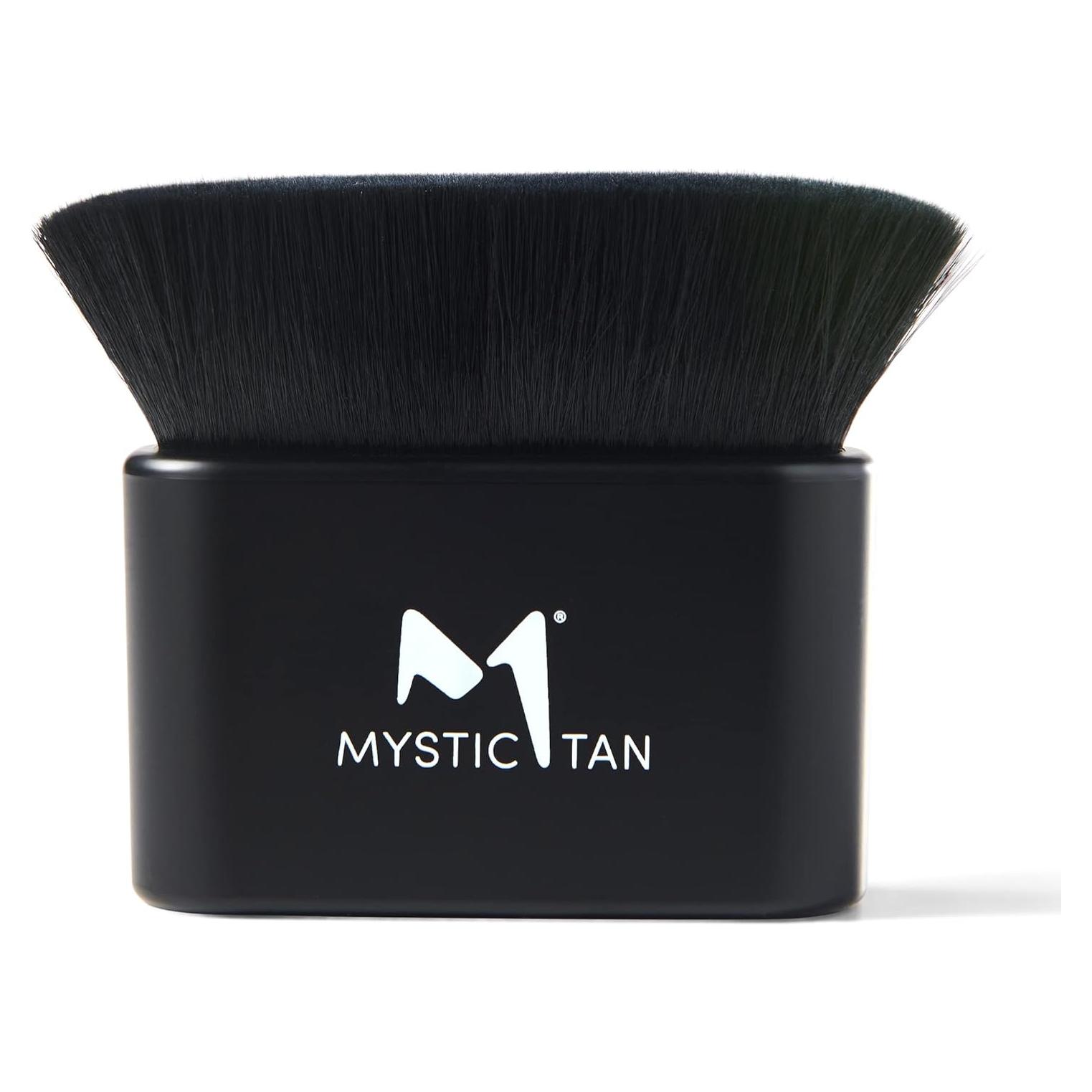Brocha Kabuki Mystic Tan para Autobronceador y Maquillaje - Suave y Vegana