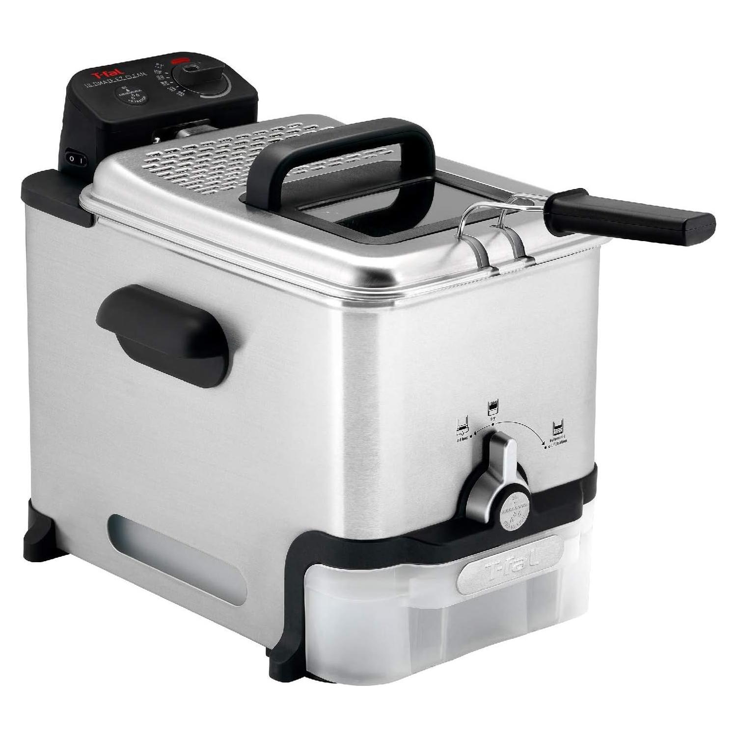 Freidora Profunda T-fal 3.5L Acero Inoxidable 1700W