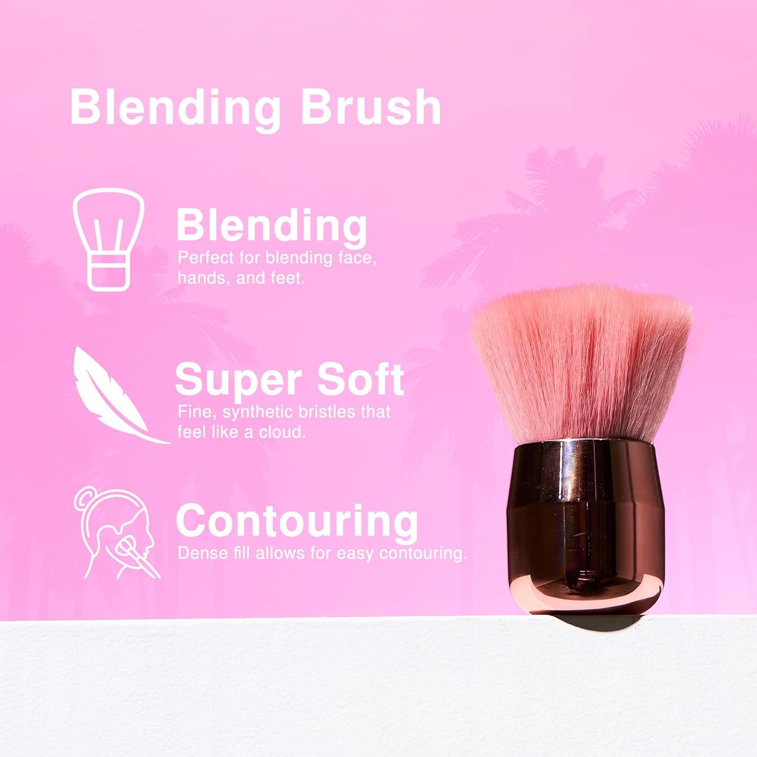 Brocha de Bronceado Stupid Happy - Cuerpo y Cara - Cerdas Veganas