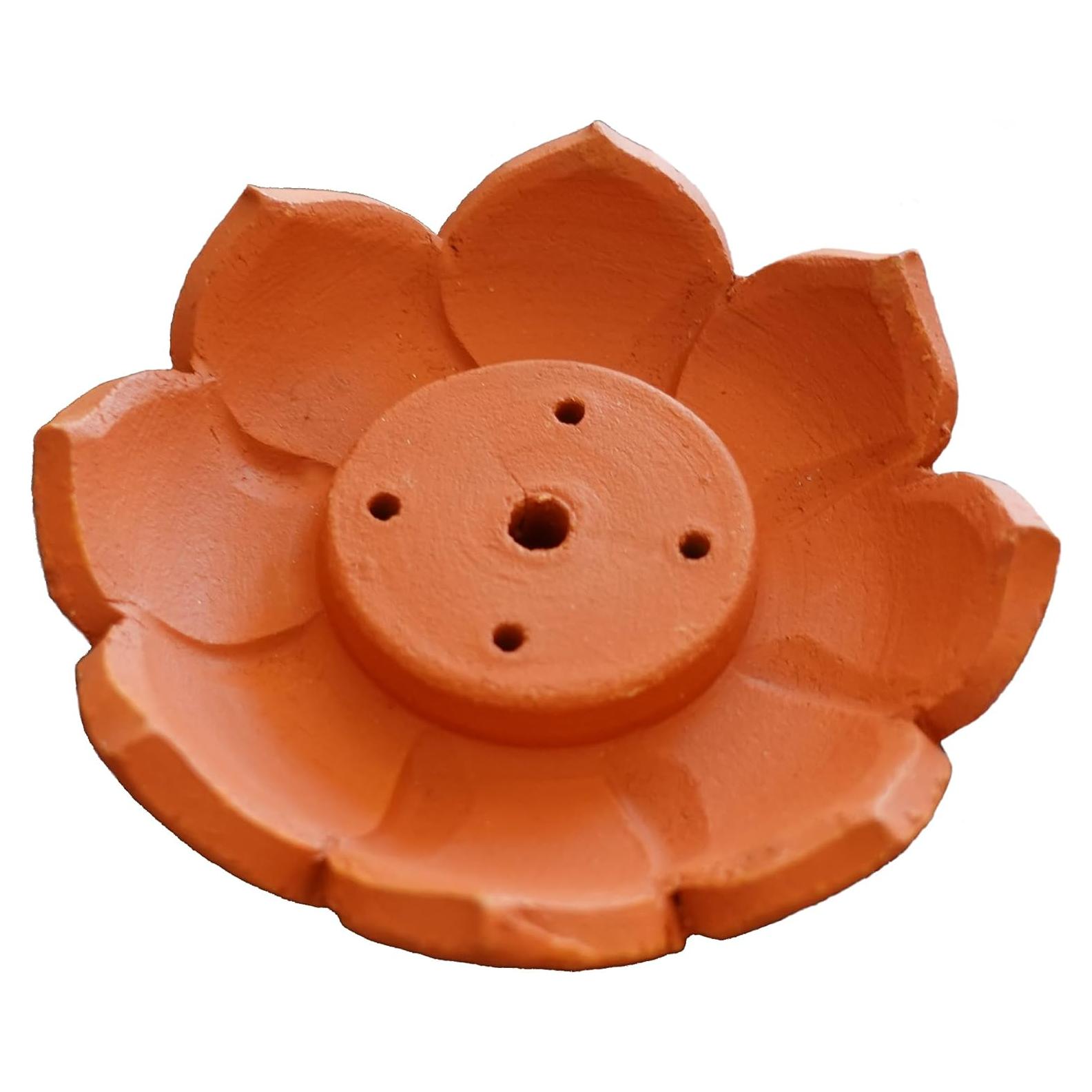 Soporte de Incienso de Cerámica Aroma Valley Loto 8.64cm