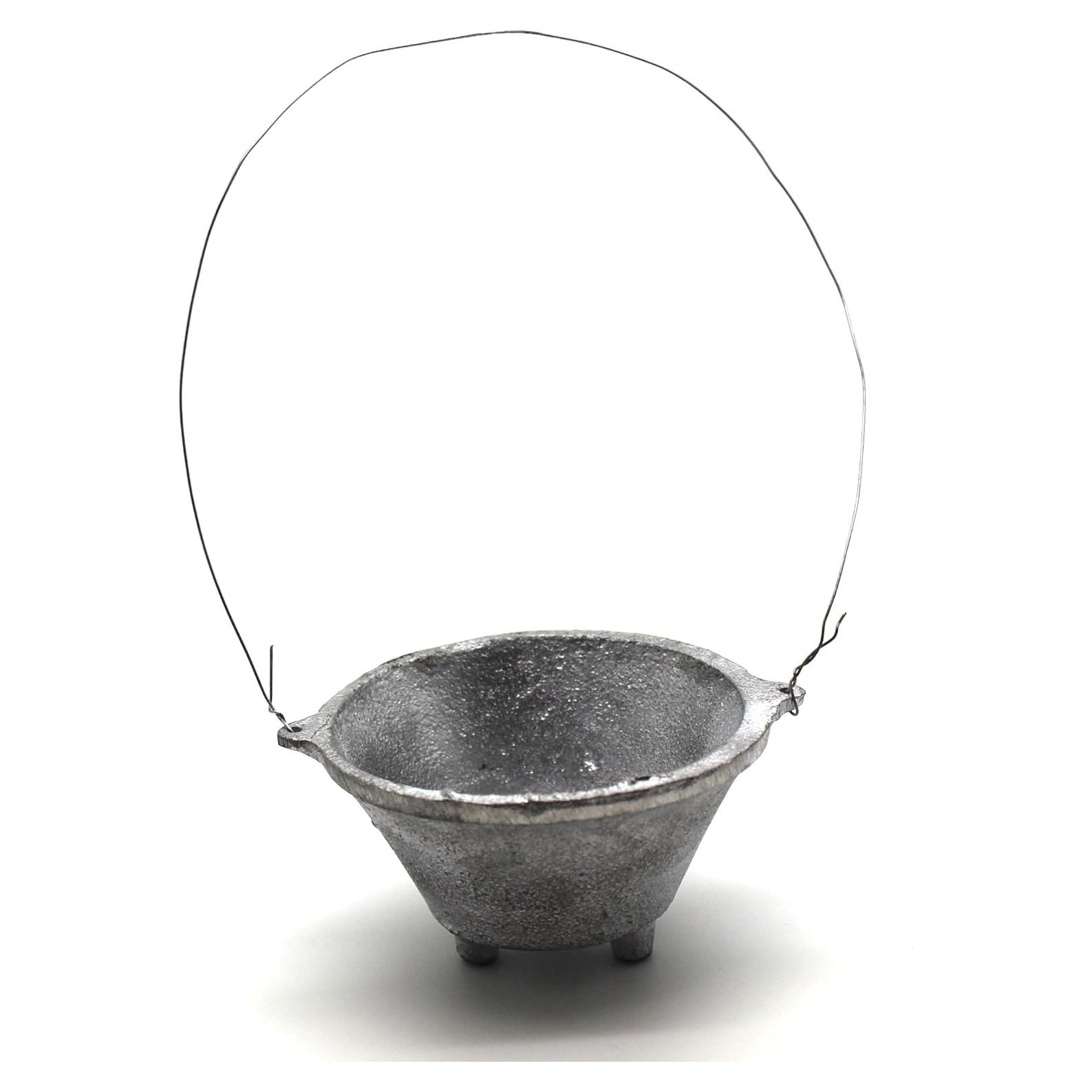 Quemador Colgante de Aluminio Govinda para Carbón e Incienso