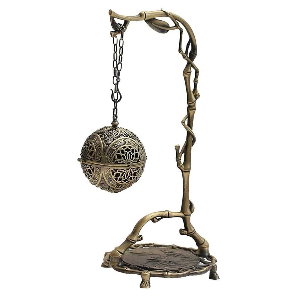 Horno de Incienso Colgante Dragón Chino ZXJJ 28.5cm Metal