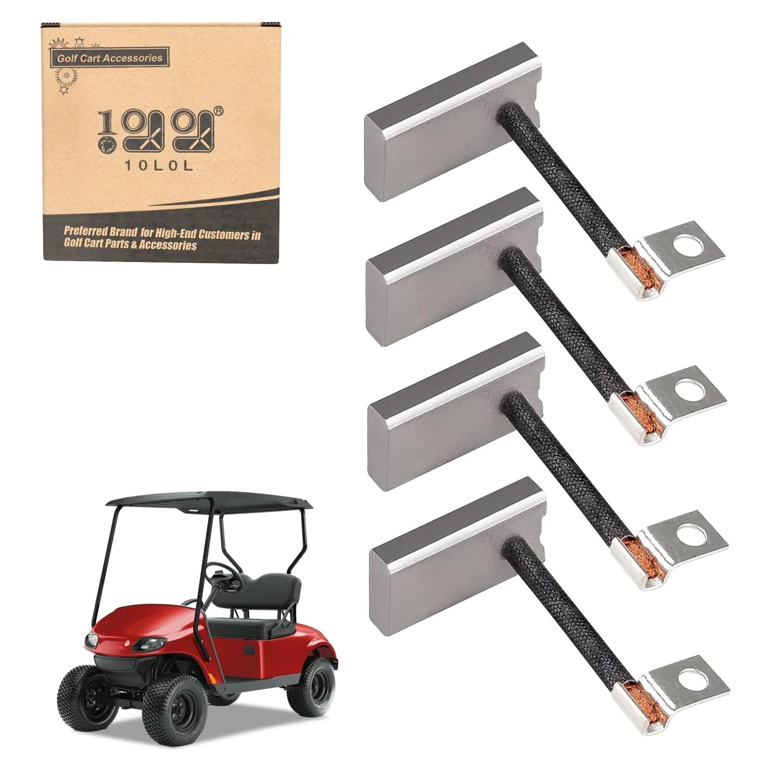 Kit de 4 cepillos de generador de arranque 10L0L para carrito de golf