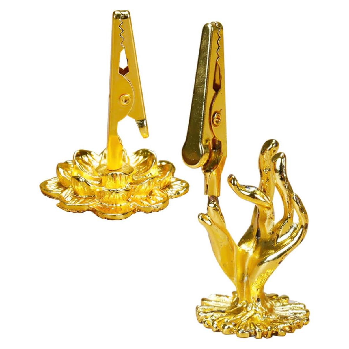 Soporte de Incienso Buda Healifty - Mini Metal 3x4cm