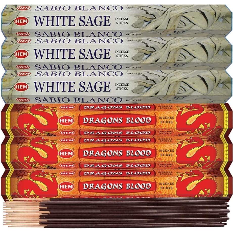 Incienso Salvia Blanca y Sangre de Dragón TRUMIRI - 120 Varitas