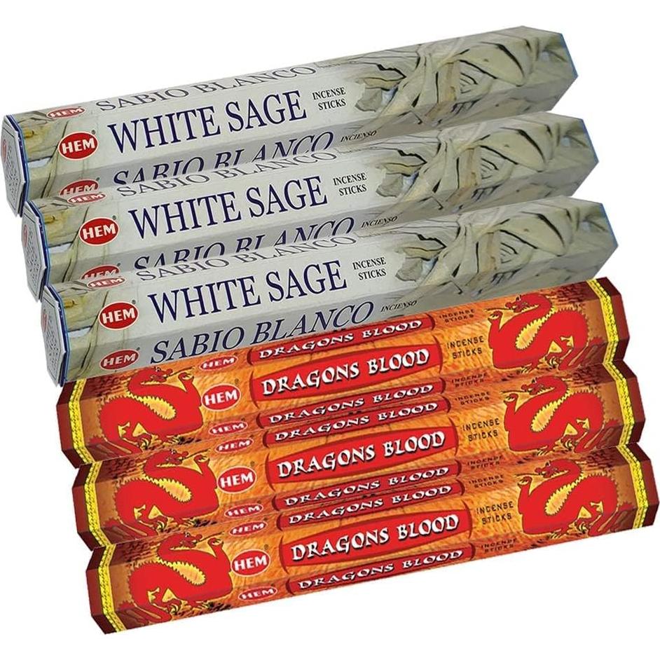 Incienso Salvia Blanca y Sangre de Dragón TRUMIRI - 120 Varitas