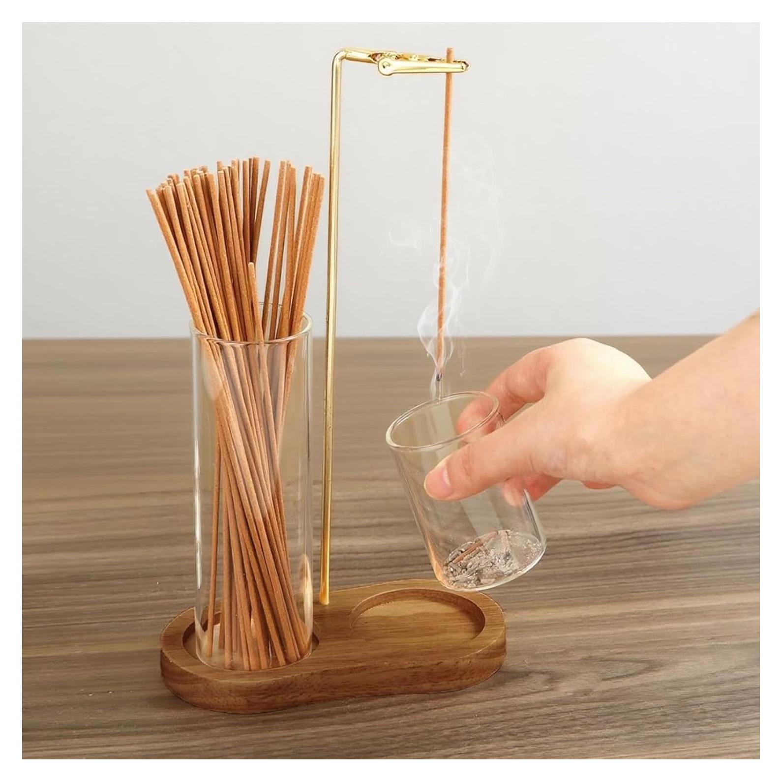 Soporte de Incienso 2 en 1 huulmood con Captador de Cenizas