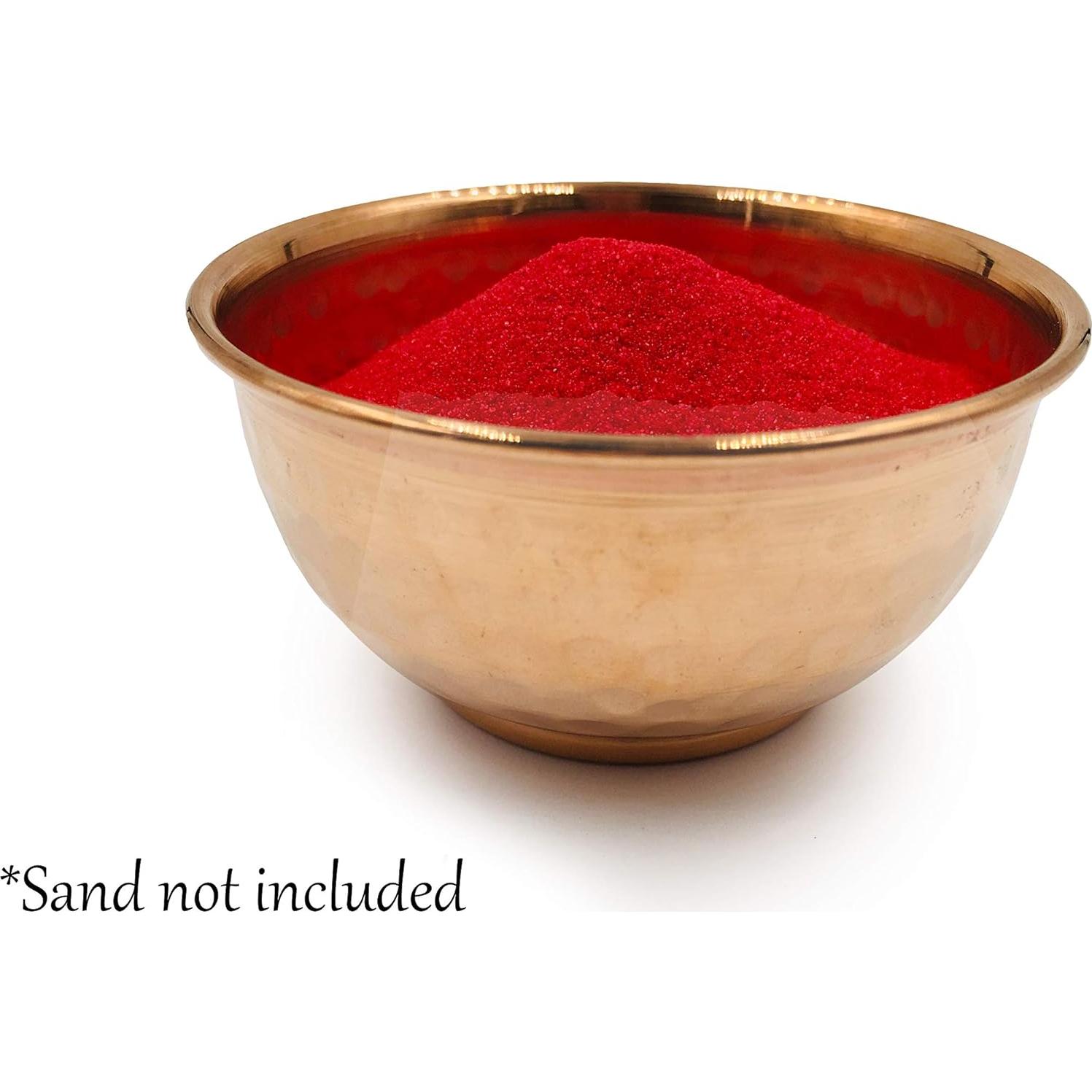 Tazón de Ofrecimiento de Cobre Martillado Imaginación Alternativa 7.6cm