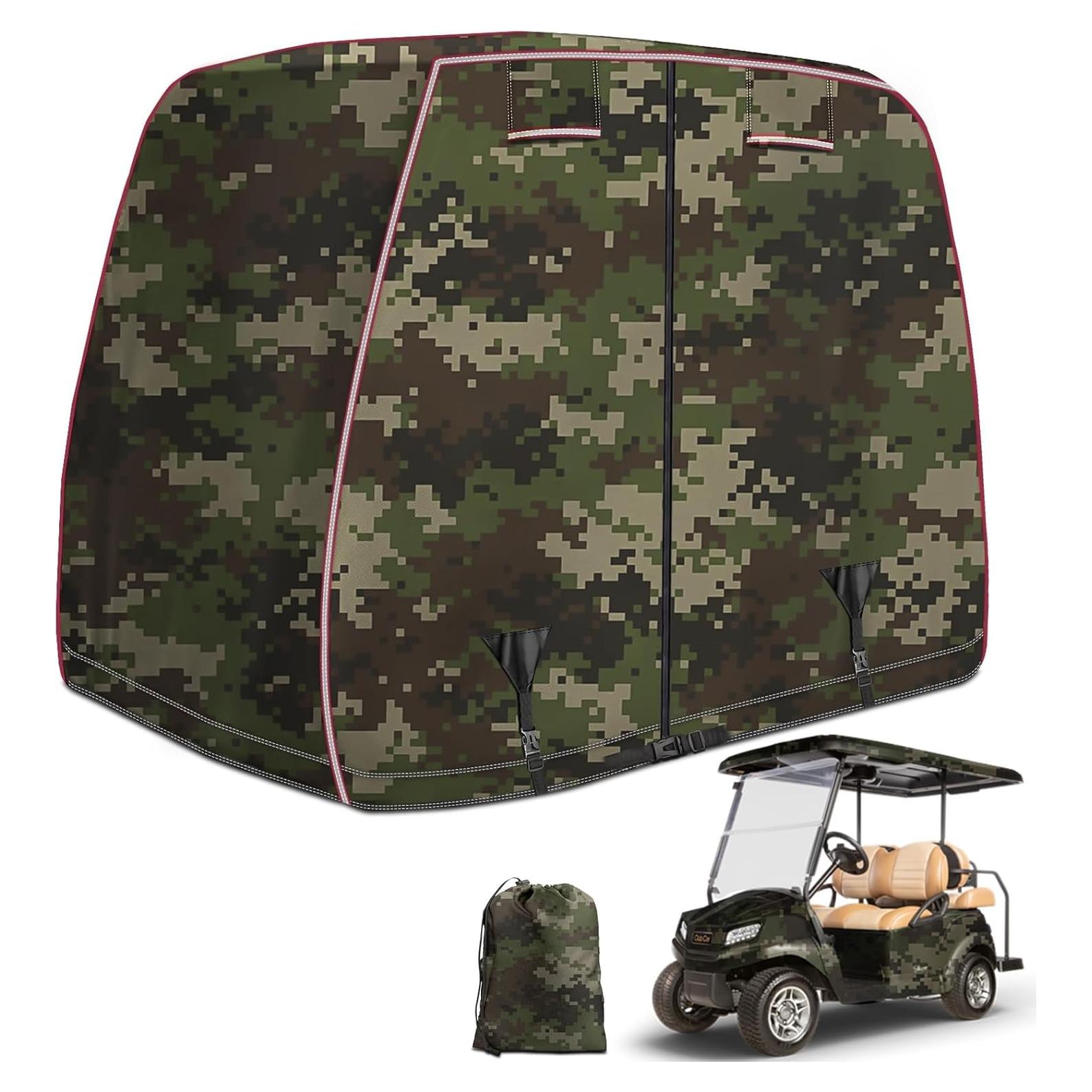 Cubierta de Carro de Golf iLSKW para 4 Pasajeros Impermeable