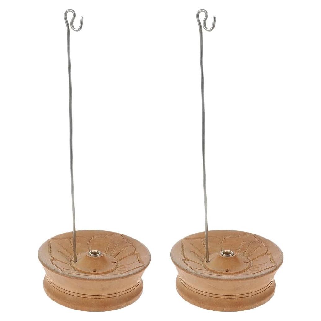 Soporte de Incienso de Cuerda Cabilock - 2 Piezas - Estilo Tibetano
