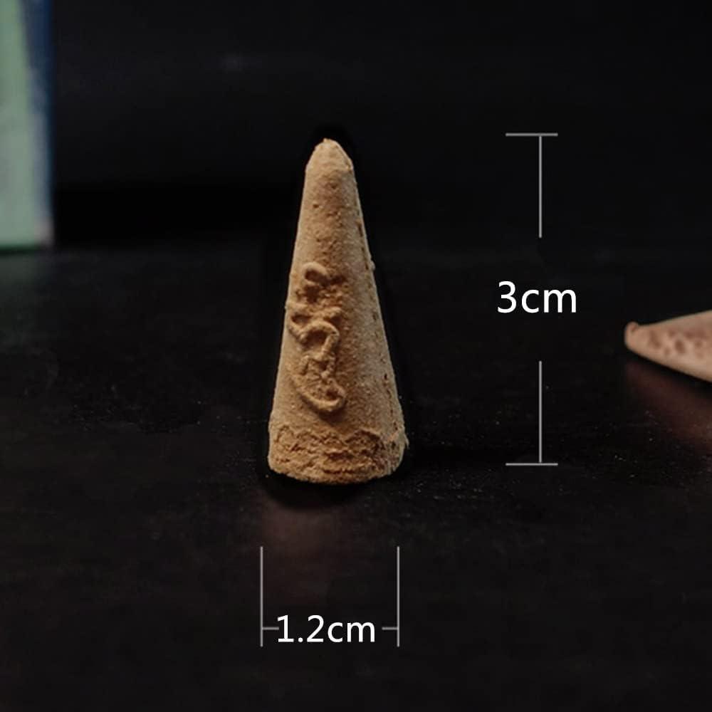 Conos de Incienso Tibetano Liugongwan 60 Unidades Aroma Zen