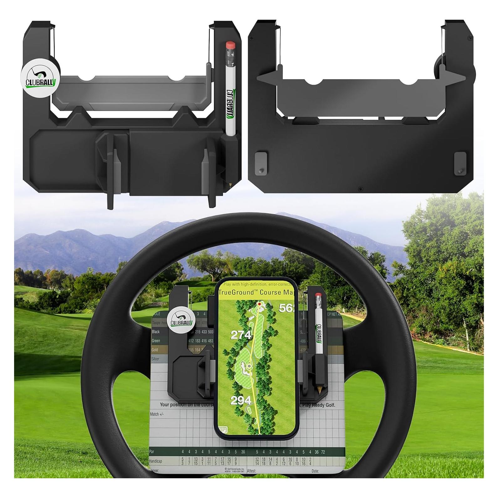 Soporte para Teléfono en Volante ClubRally para Carro de Golf