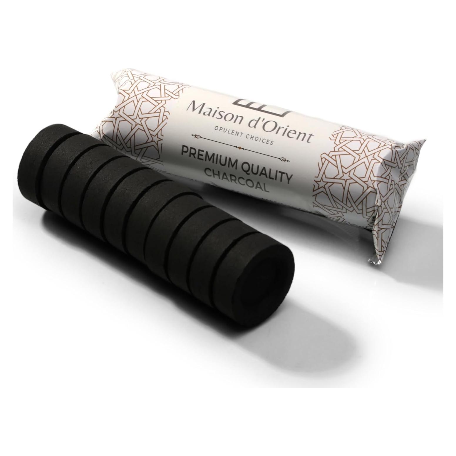 Briquetas de Carbón de Bambú Maison d'Orient - 10 Discos