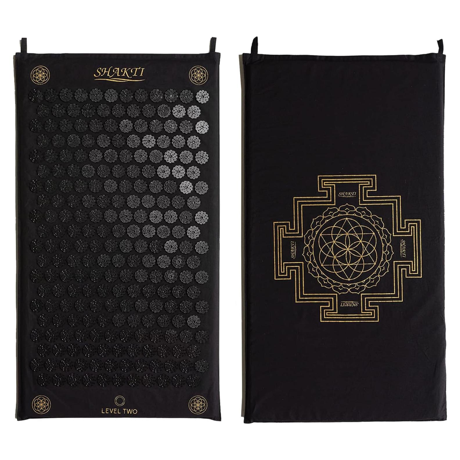 Alfombrilla de Acupresión ShaktiMat Clásico Nivel 2 Negra