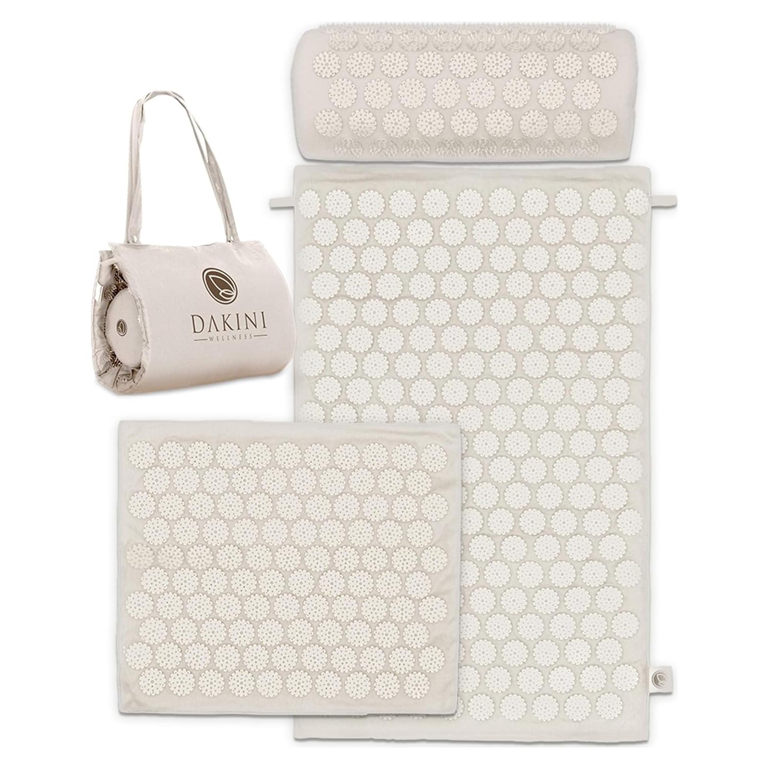 Conjunto de Acupresión Dakini - Almohadilla y Cojín para Alivio del Dolor