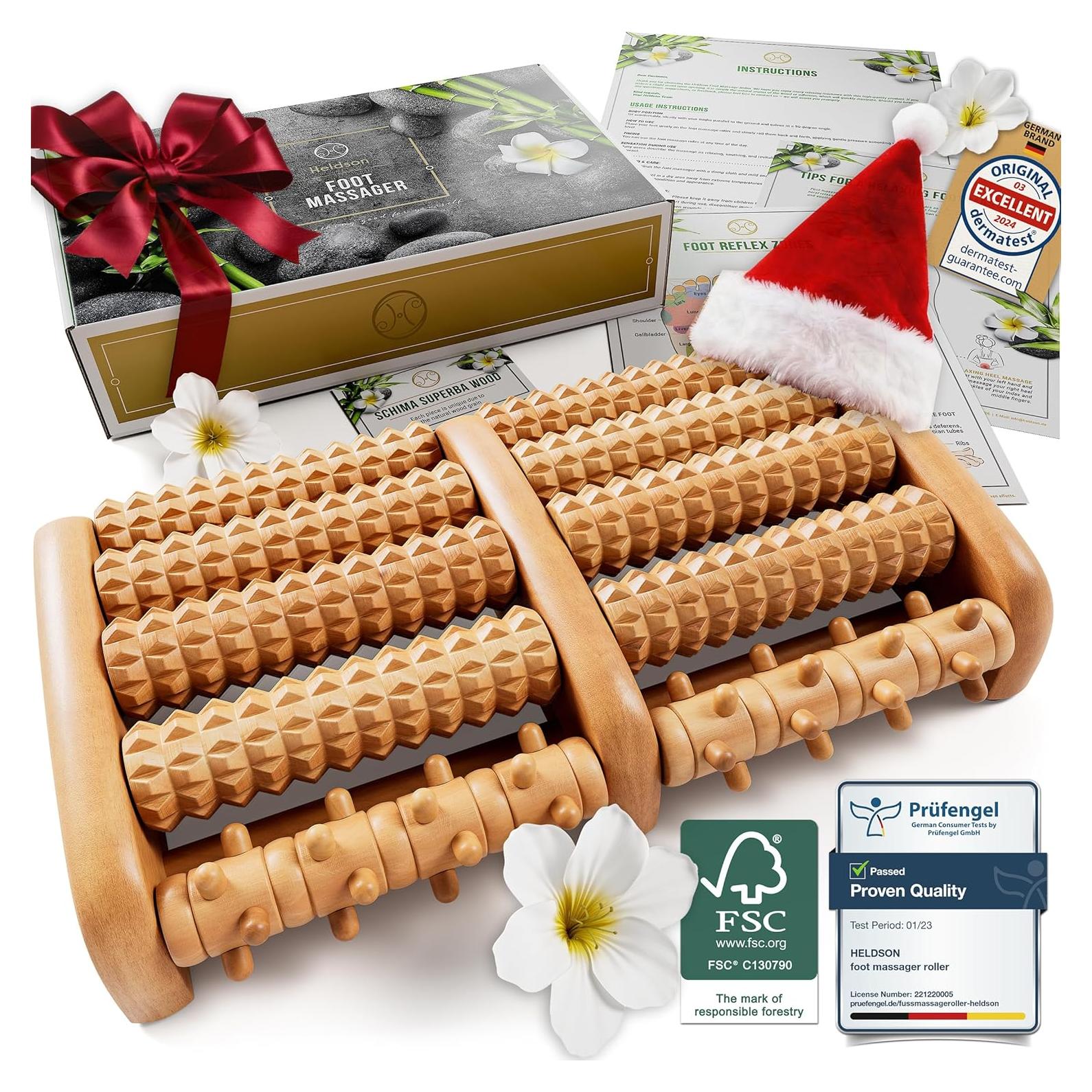 Rodillo de Masaje para Pies HELDSON - Alivio Fascitis Plantar