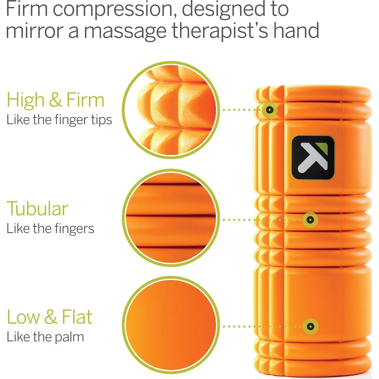 Rodillo de Espuma TriggerPoint GRID 1.0 33 cm Naranja