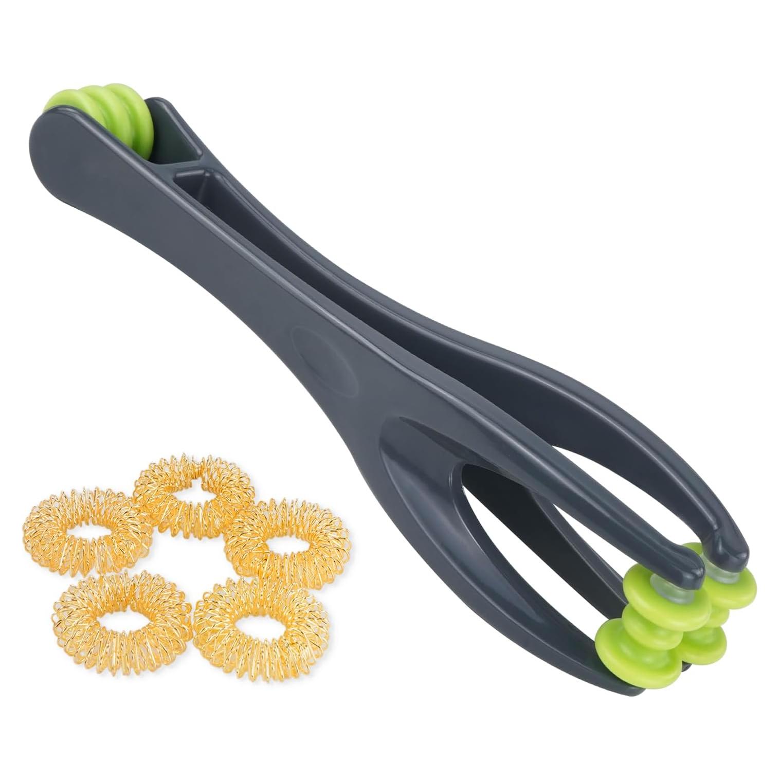 Rodillo Masajista de Dedos 2-en-1 Cotsoco para Alivio de Dolor