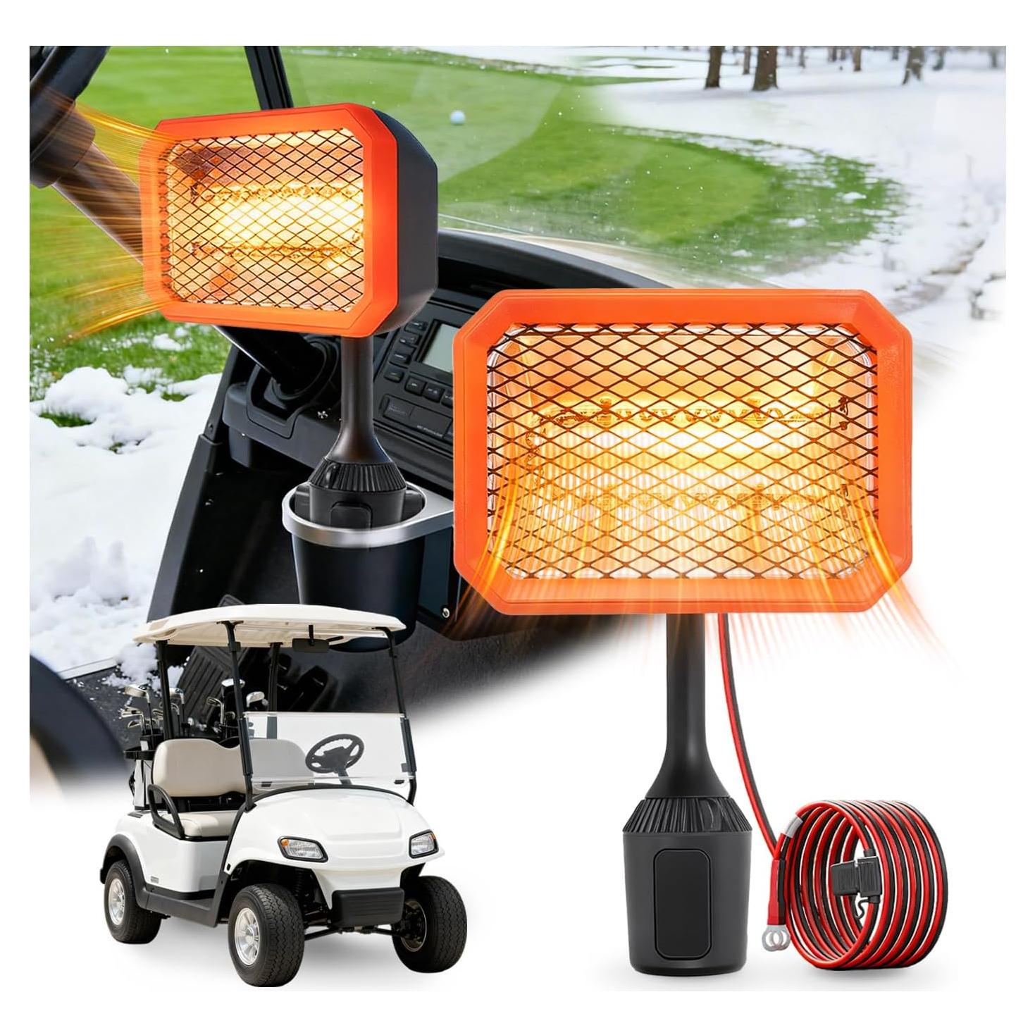 Calentador Eléctrico para Carro de Golf SOQSYS 400W 48V