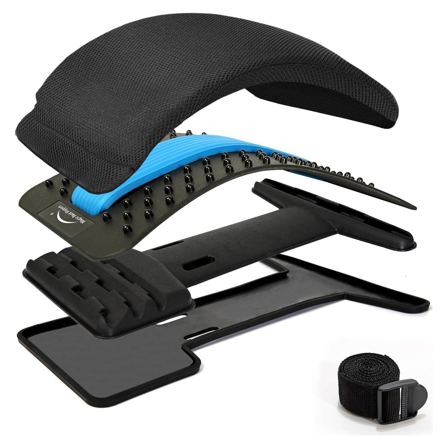 Dispositivo de Estiramiento Lumbar Magic Back Support Azul