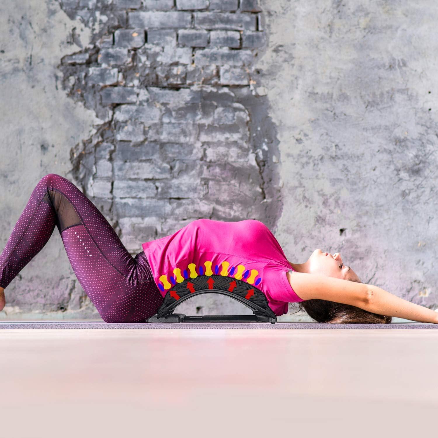 Dispositivo de Estiramiento Lumbar Magic Back Support Azul