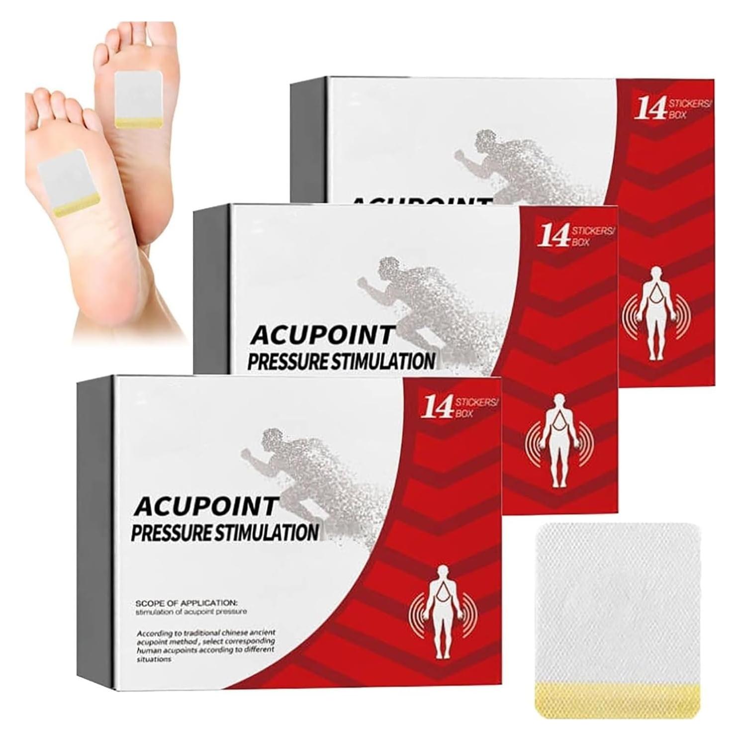 Etiquetas de Acupuntura JRVT 14pcs por Caja - 3 Cajas