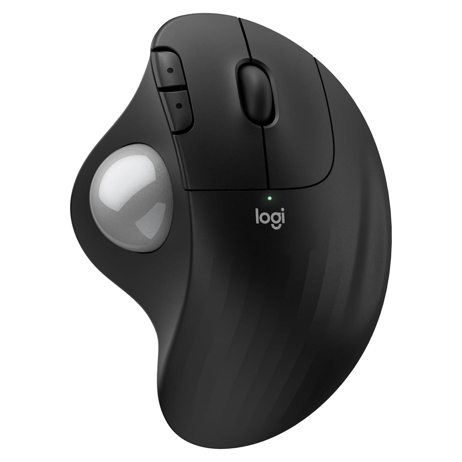 Logitech Ergo M575S Ratón Trackball Inalámbrico Ergonómico