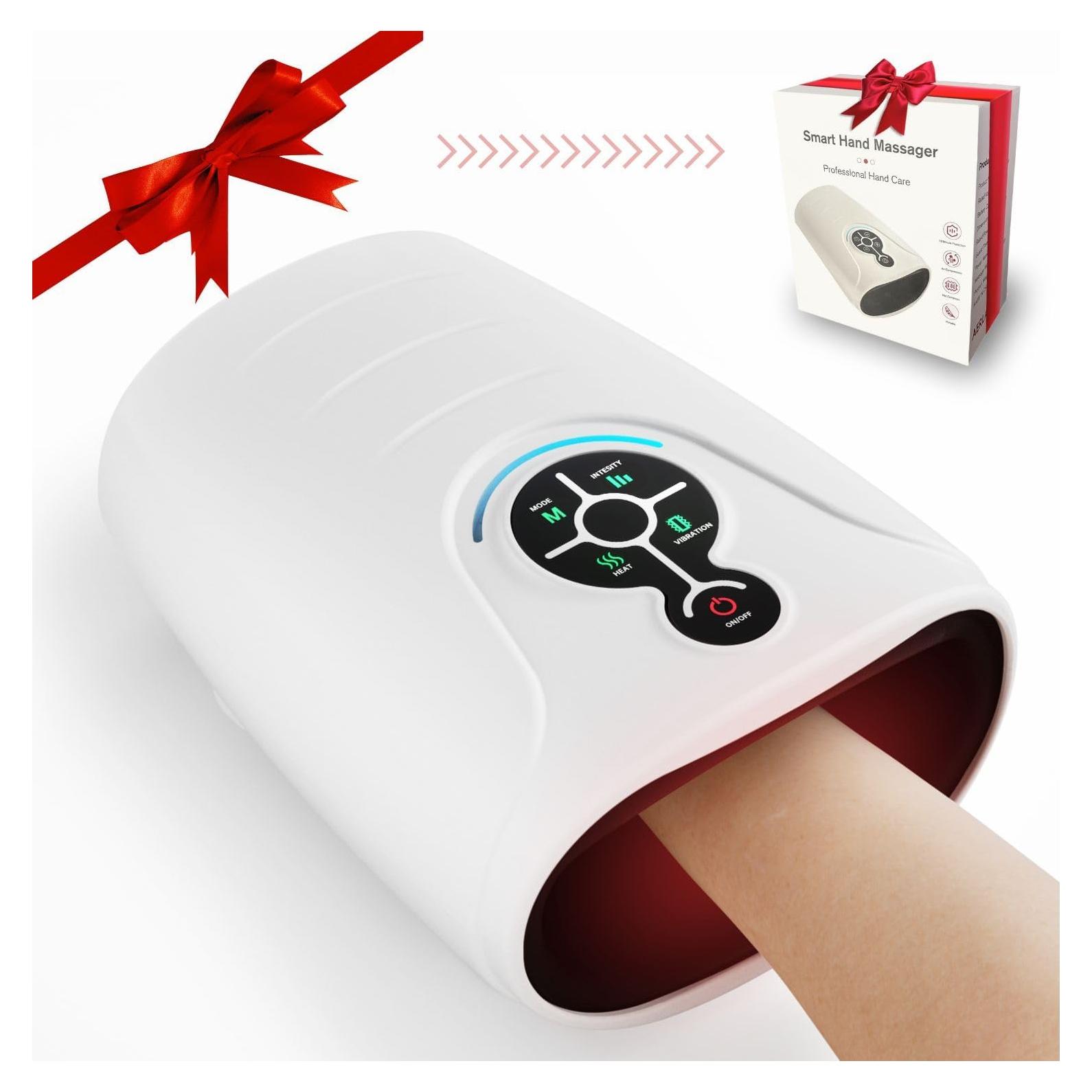 Masajeador de Manos AERLANG Inalámbrico con Calor y Compresión