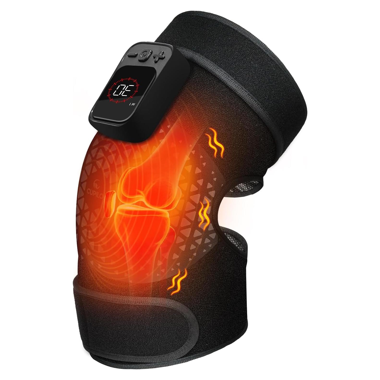 Masajeador de Rodilla CuPiLo 5557 con Calor y Vibración