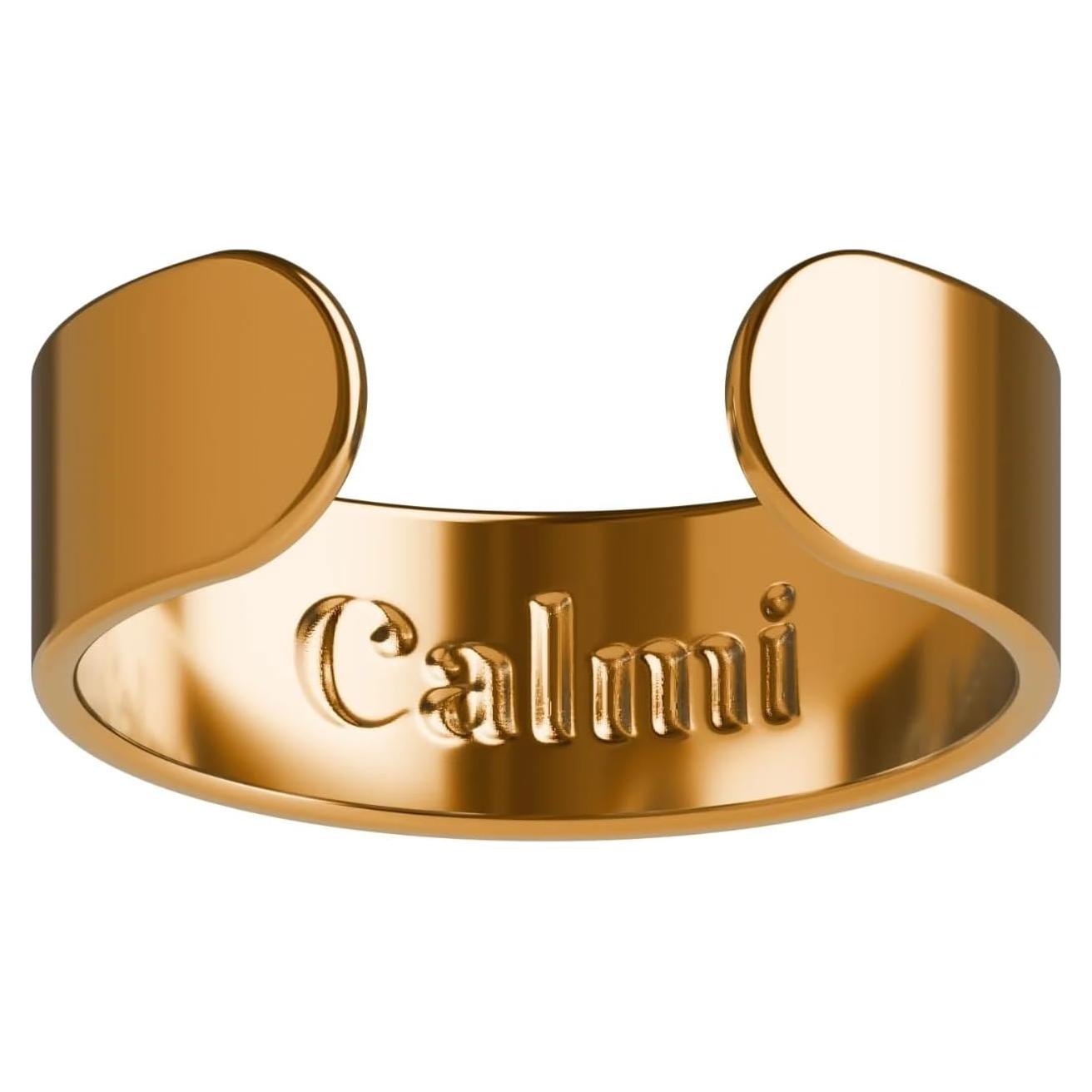 Anillo de Bienestar Magnético Calmi Oro 18K Ajustable Unisex