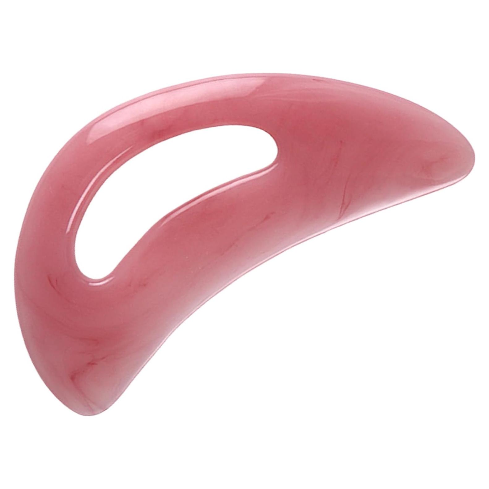 Herramienta de Masaje Gua Sha Grande YAMHOHO Rosa