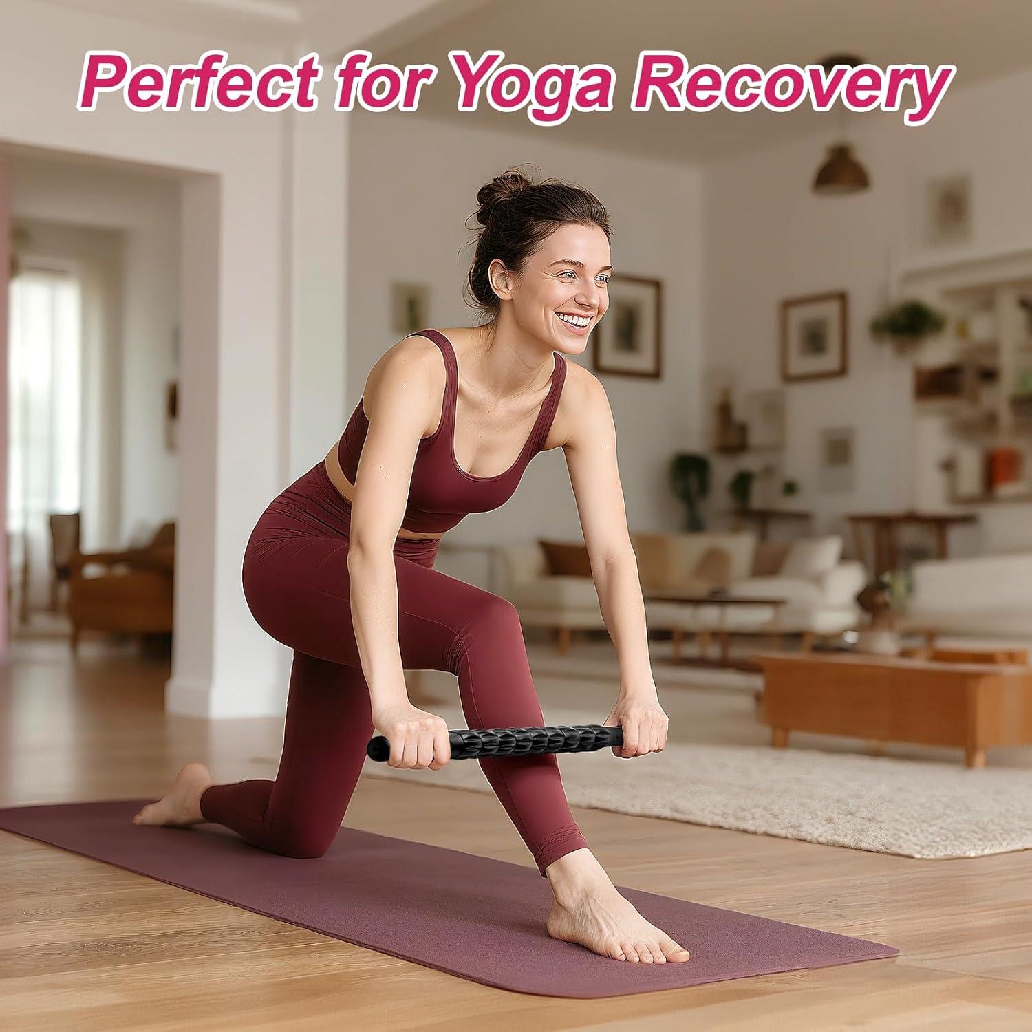 Rodillo de Masaje Muscular ZanLLW 35x4cm Alivio Profundo