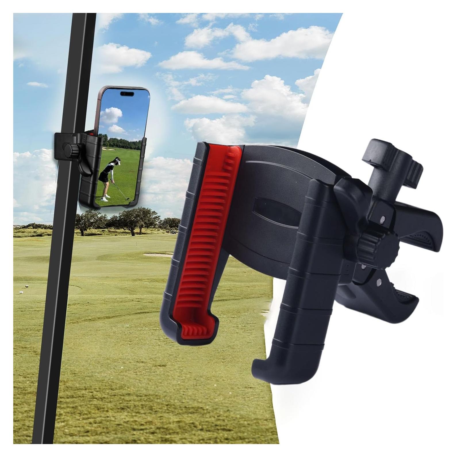 Soporte para Teléfono de Carrito de Golf Genérico - Rotación 360°