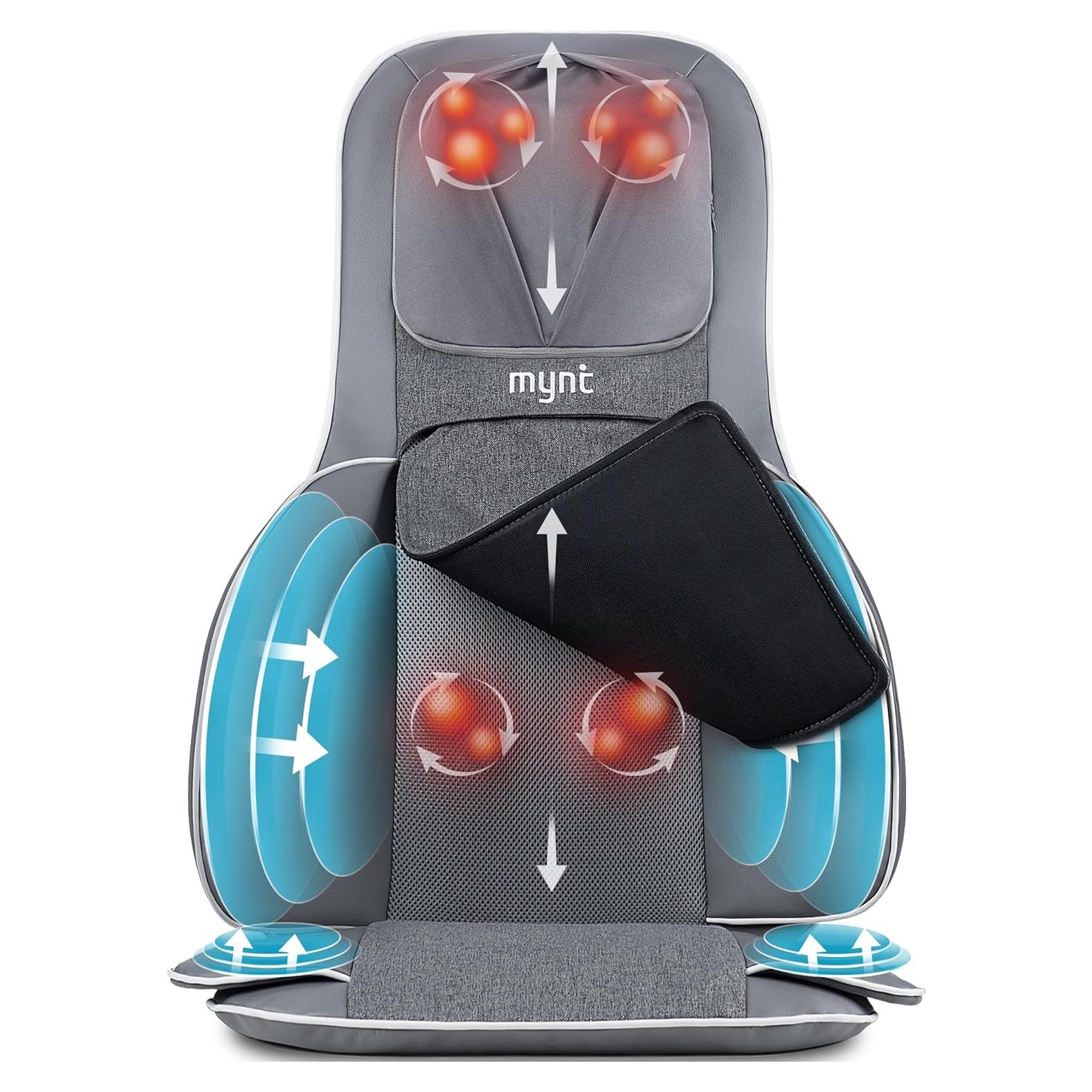 Masajeador Shiatsu 3D Mynt para Espalda y Cuello con Calor