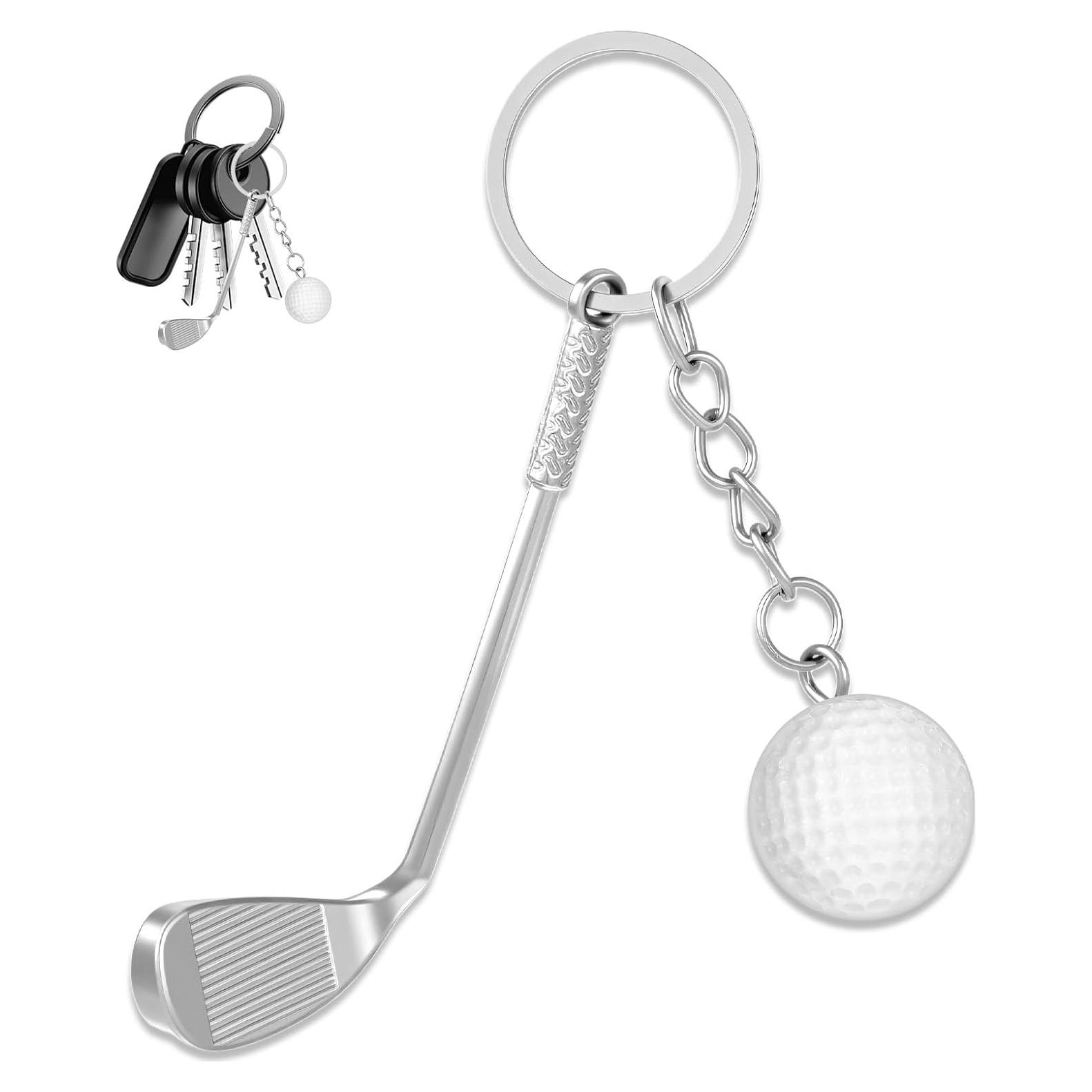 Llavero de Golf XLIUAX con Marcador y Herramienta, 6 cm
