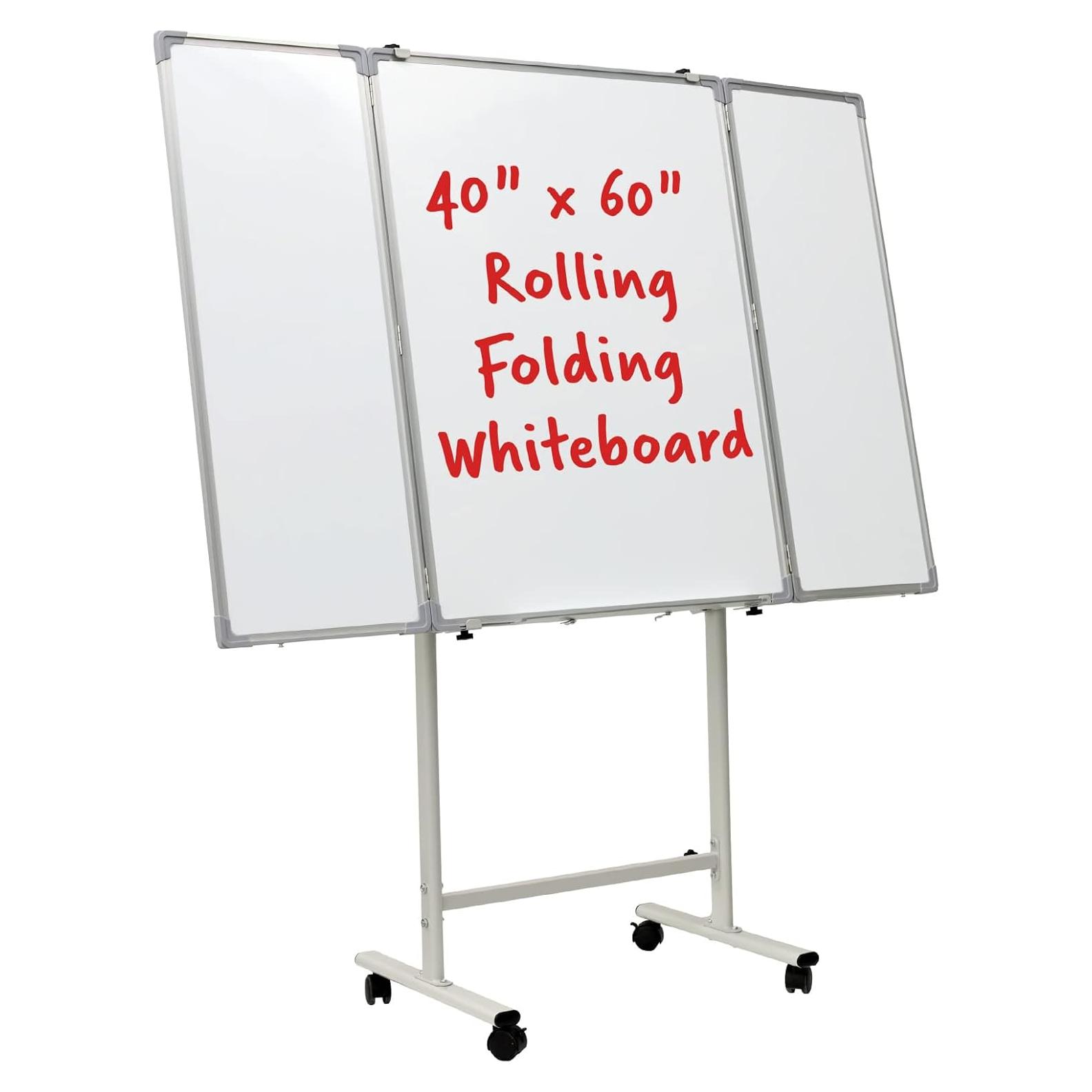 Pizarra Blanca Plegable Excello 152.4 x 101.6 cm Magnética